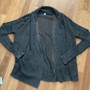 Margaret O’Leary macramé cardigan size xsmall